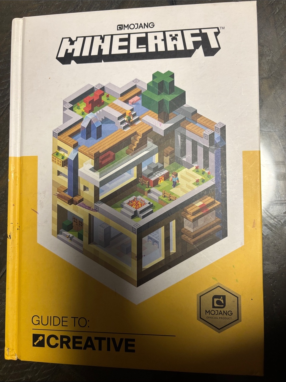 Mojang Minecraft Guide to Creative - Yellow Cover